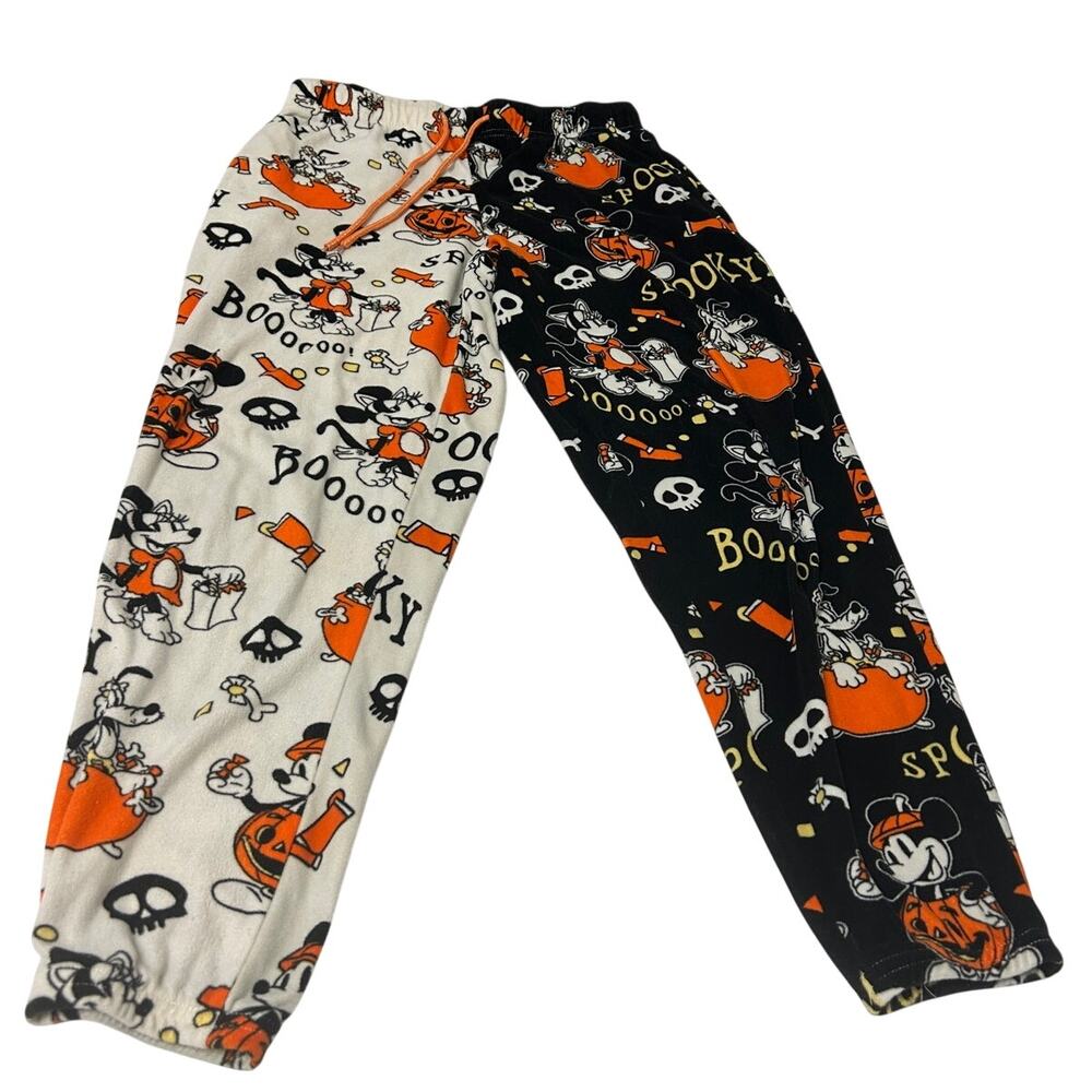 Disney Mickey Mouse Womens sz small 4-6 Halloween Joggers
